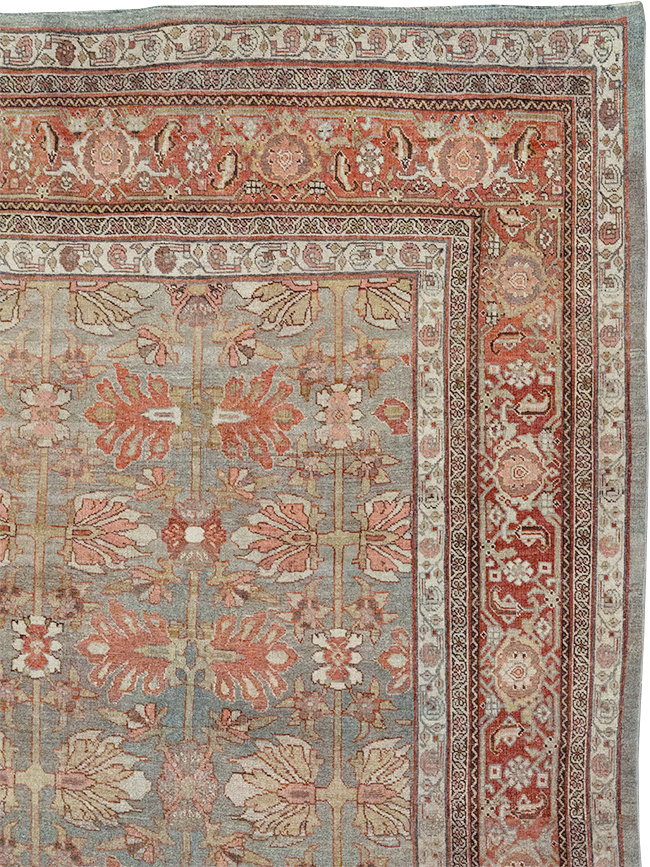 Antique Persian Bidjar Large Carpet, No.30558 - Gss