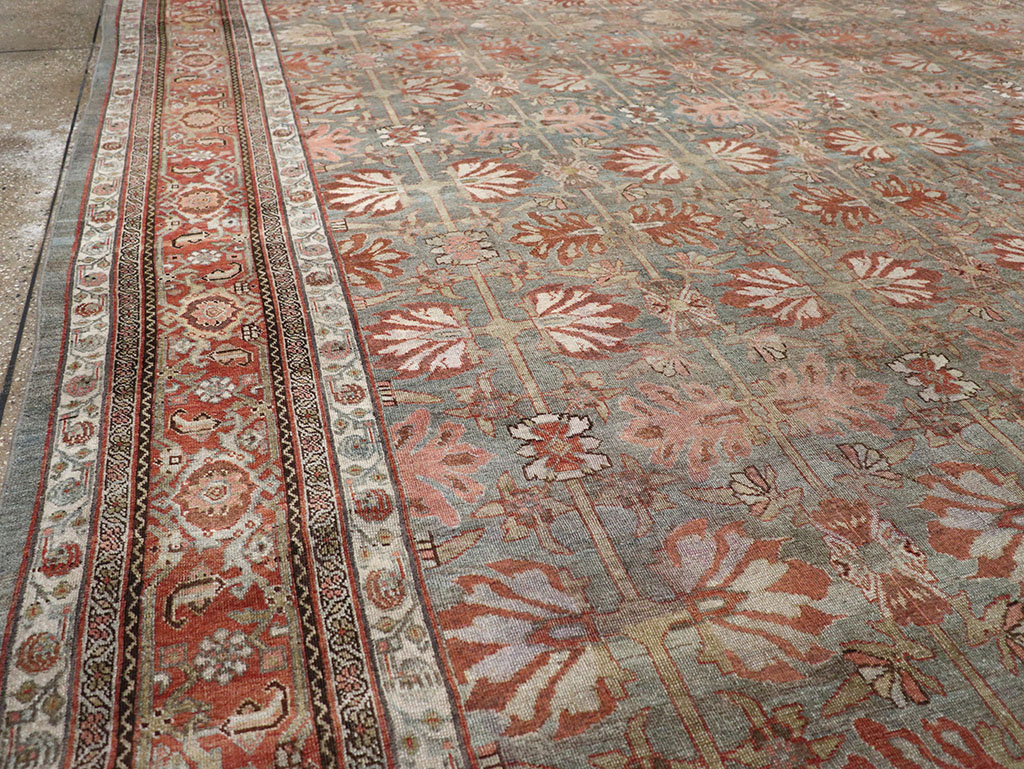 Antique Persian Bidjar Large Carpet, No.30558 - Gss
