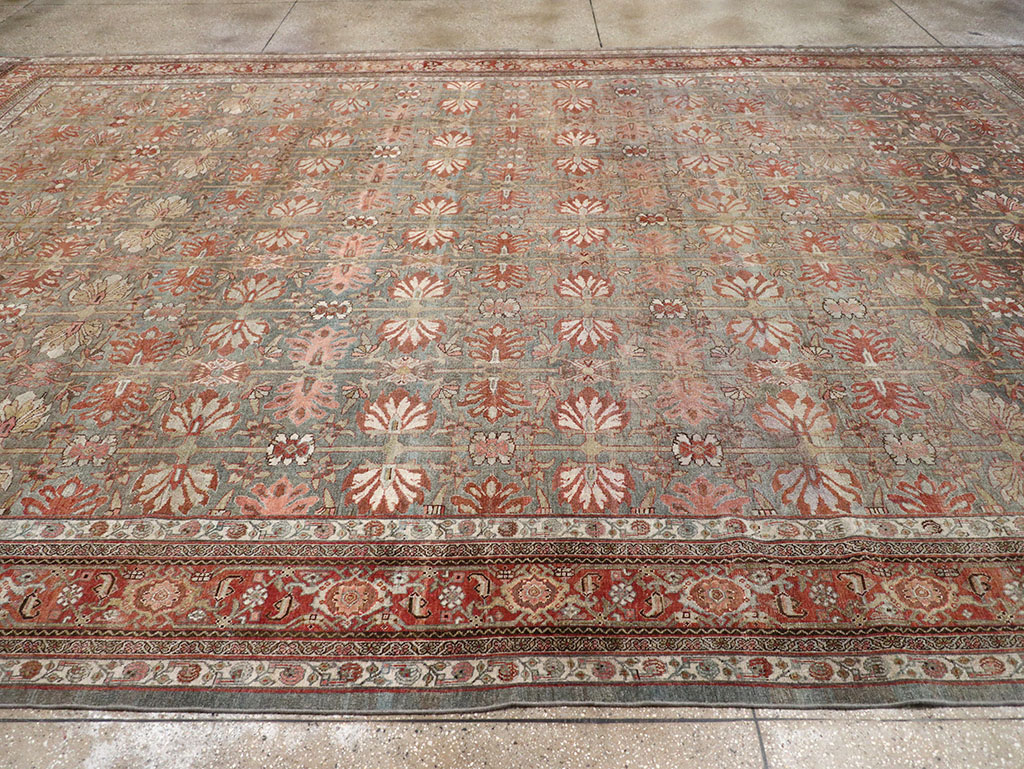 Antique Persian Bidjar Large Carpet, No.30558 - Gss
