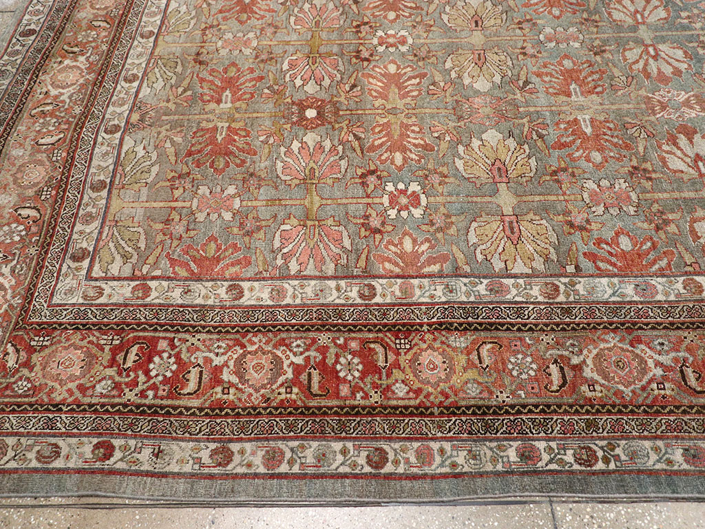 Antique Persian Bidjar Large Carpet, No.30558 - Gss