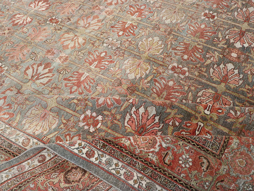 Antique Persian Bidjar Large Carpet, No.30558 - Gss