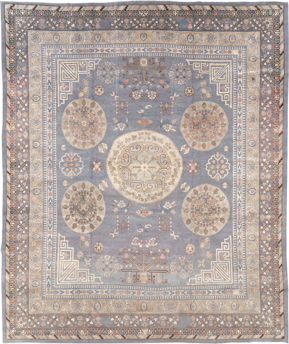 Modern East Turkestan Khotan Large Room Size Carpet, No.30559 - Gss