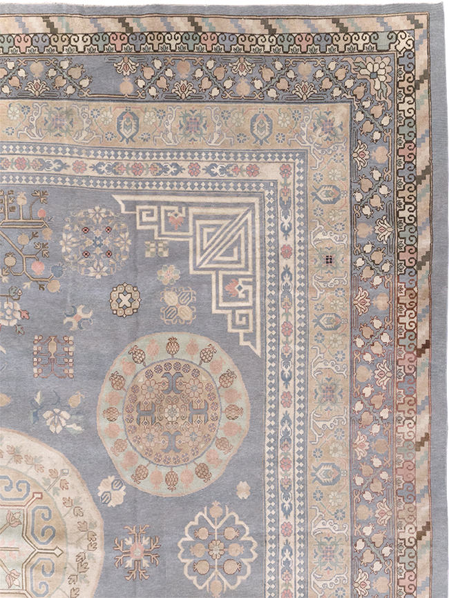 Modern East Turkestan Khotan Large Room Size Carpet, No.30559 - Gss