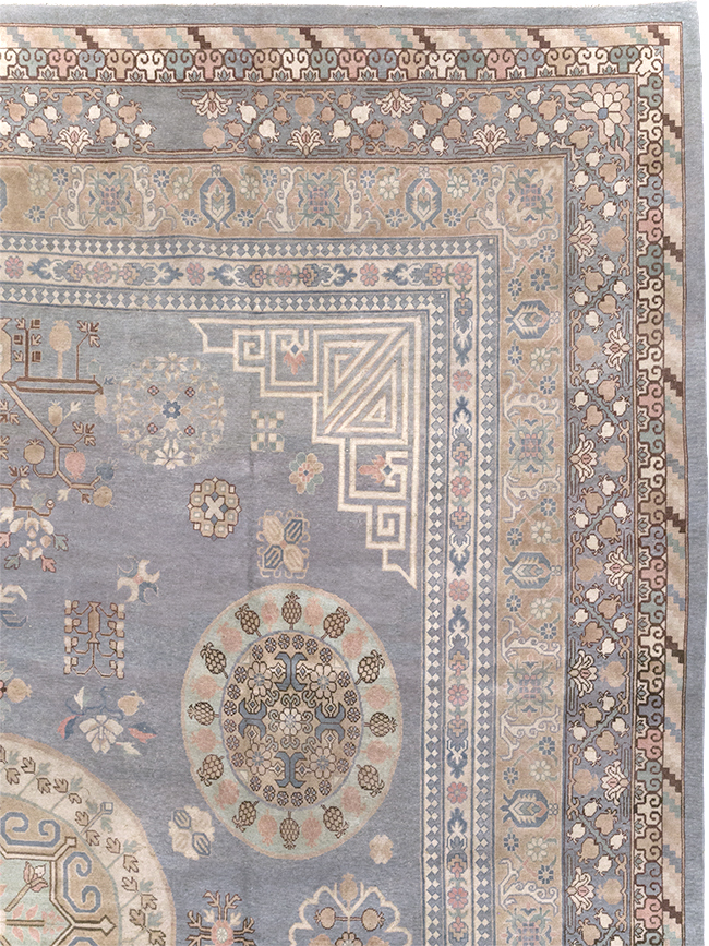 Modern East Turkestan Khotan Large Room Size Carpet, No.30559 - Gss