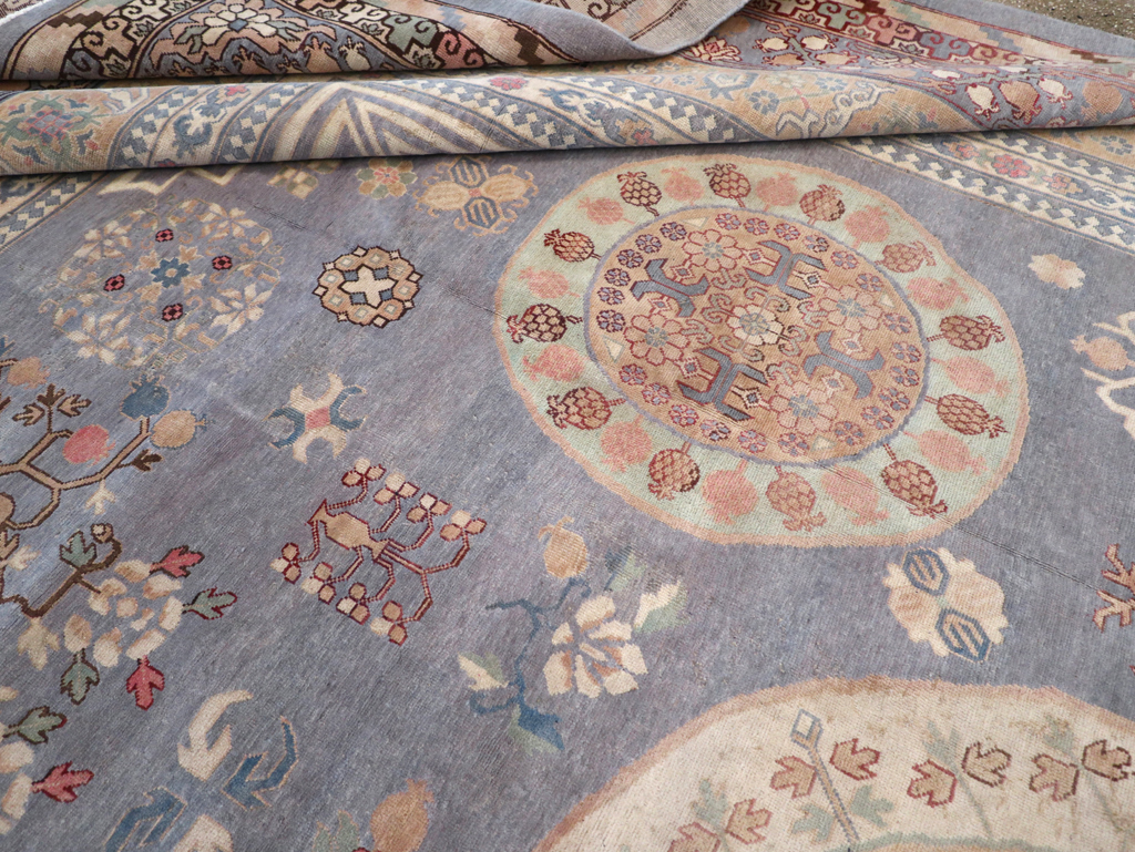 Modern East Turkestan Khotan Large Room Size Carpet, No.30559 - Gss