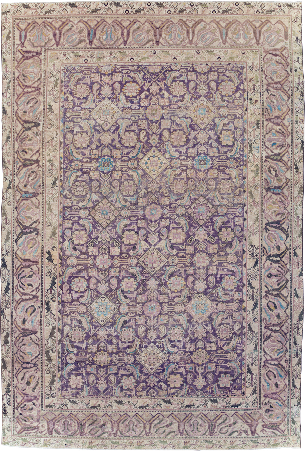 Antique Persian Malayer Carpet, No.30561 - Gss