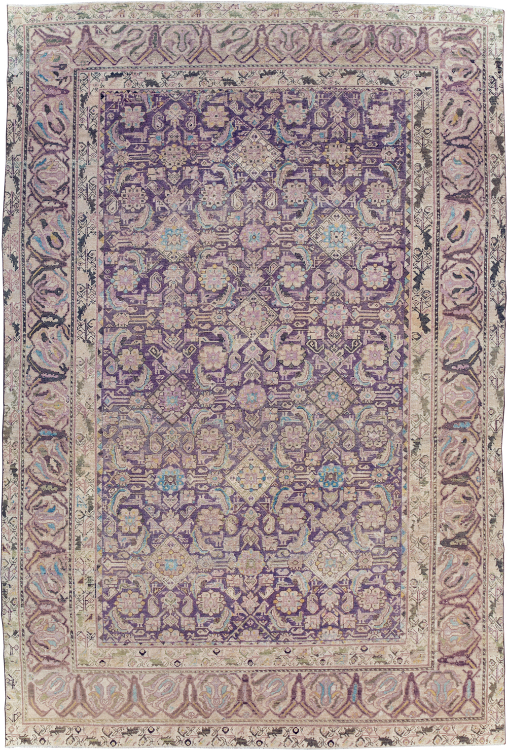 Antique Persian Malayer Carpet, No.30561 - Gss