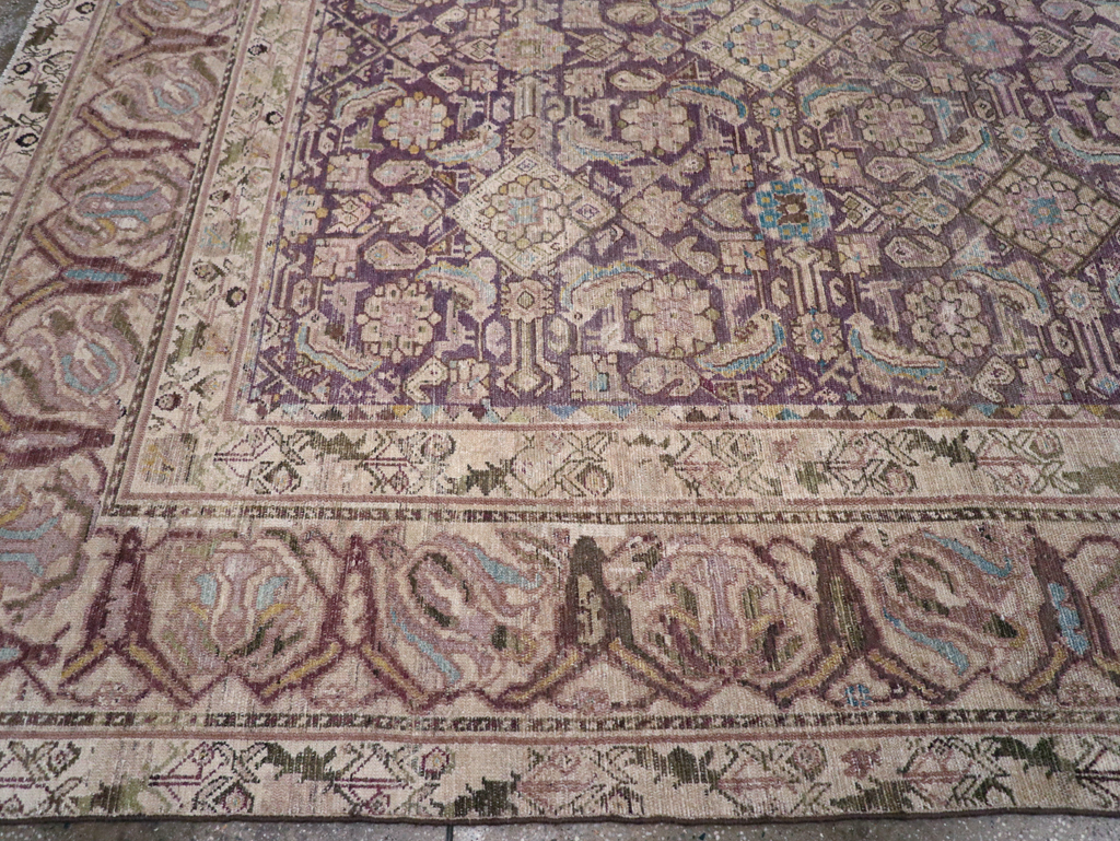 Antique Persian Malayer Carpet, No.30561 - Gss