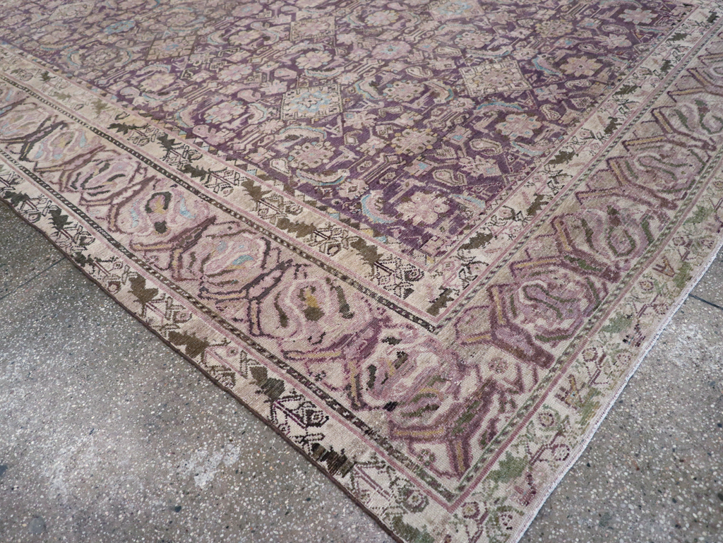 Antique Persian Malayer Carpet, No.30561 - Gss