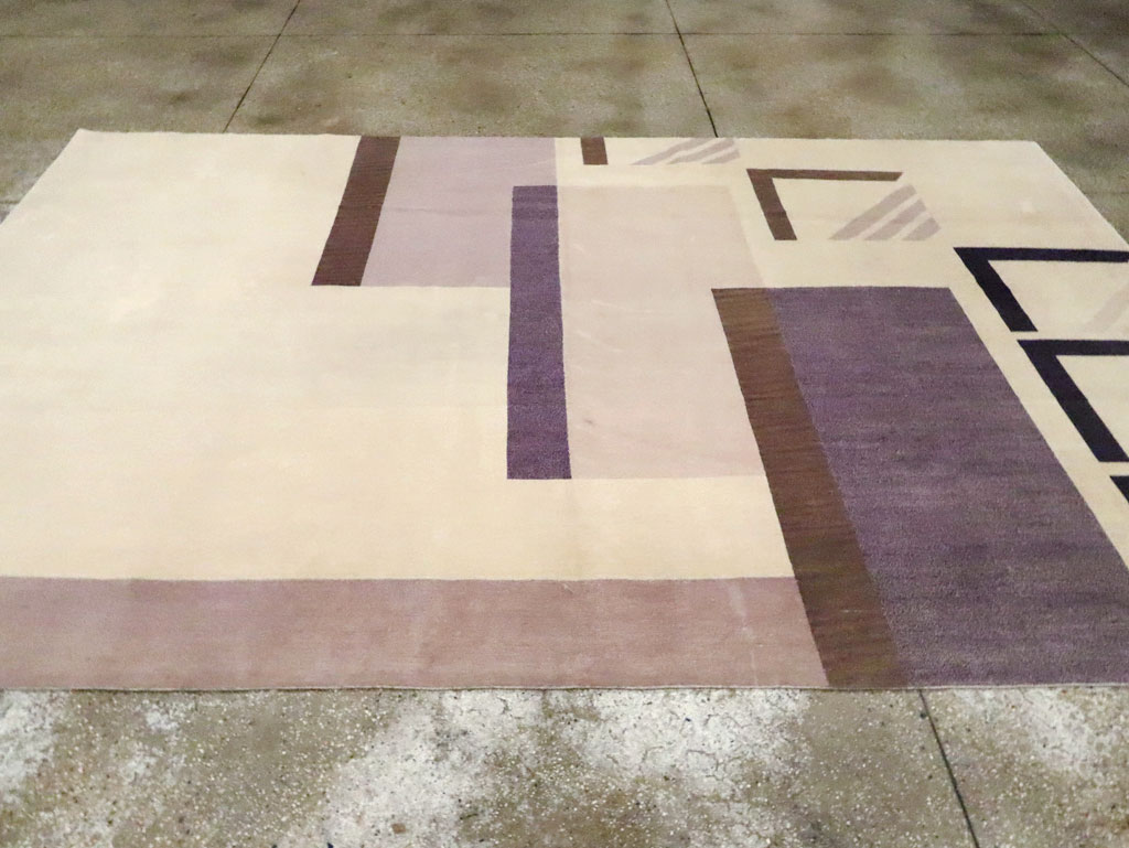 Modern Tibetan Art Deco Style Carpet, No.30562 - Gss