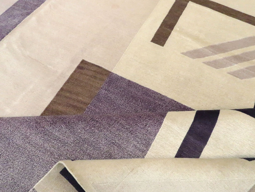 Modern Tibetan Art Deco Style Carpet, No.30562 - Gss