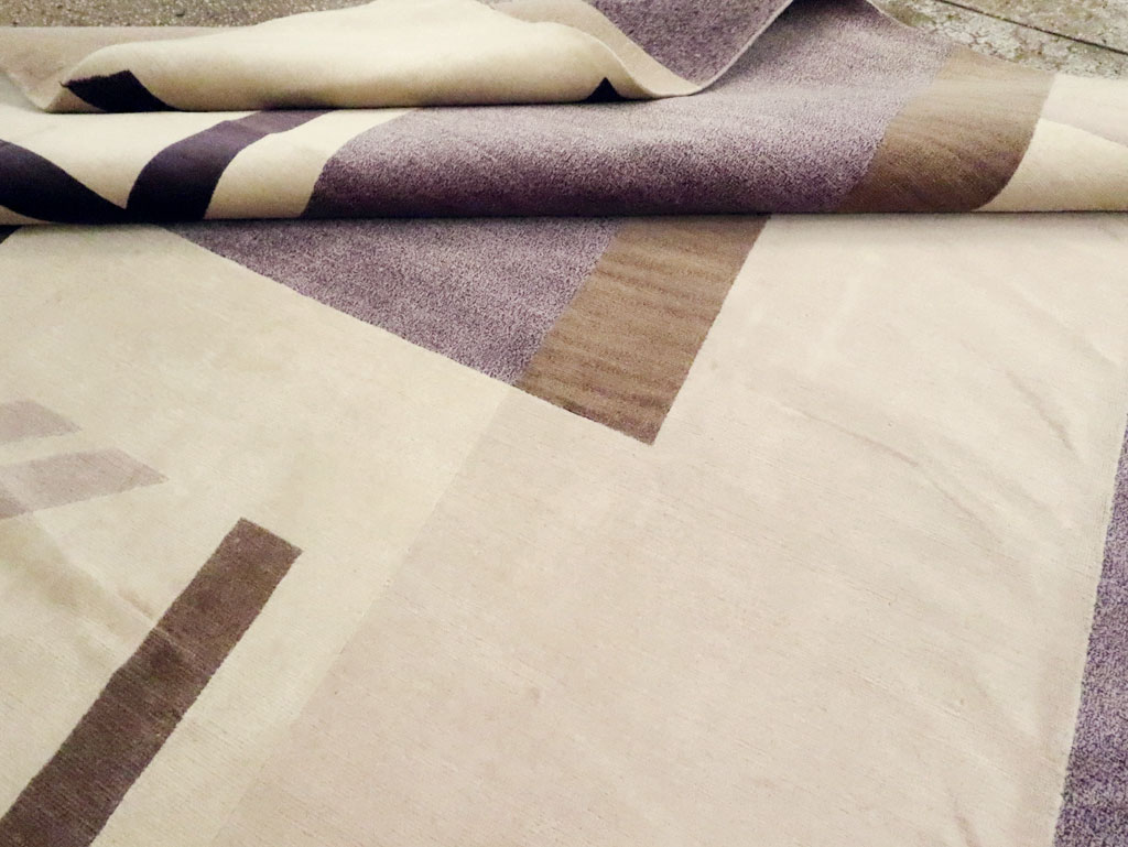 Modern Tibetan Art Deco Style Carpet, No.30562 - Gss