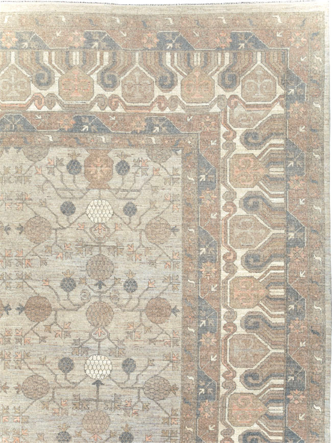Modern Khotan Oversize Rug, No.30569 - Gss