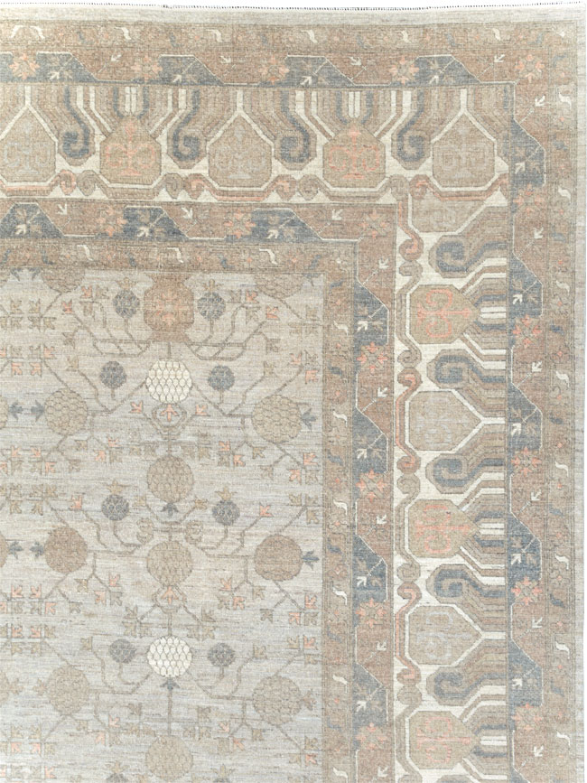Modern Khotan Oversize Rug, No.30569 - Gss