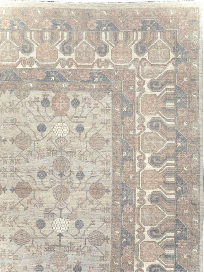 Modern Khotan Oversize Rug, No.30569 - Gss