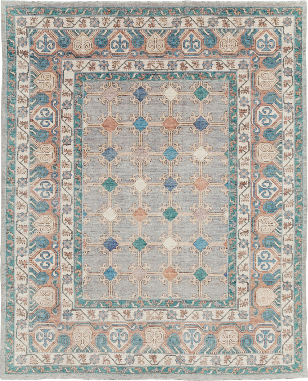 Modern Room Size Khotan Carpet, No.30570 - Gss