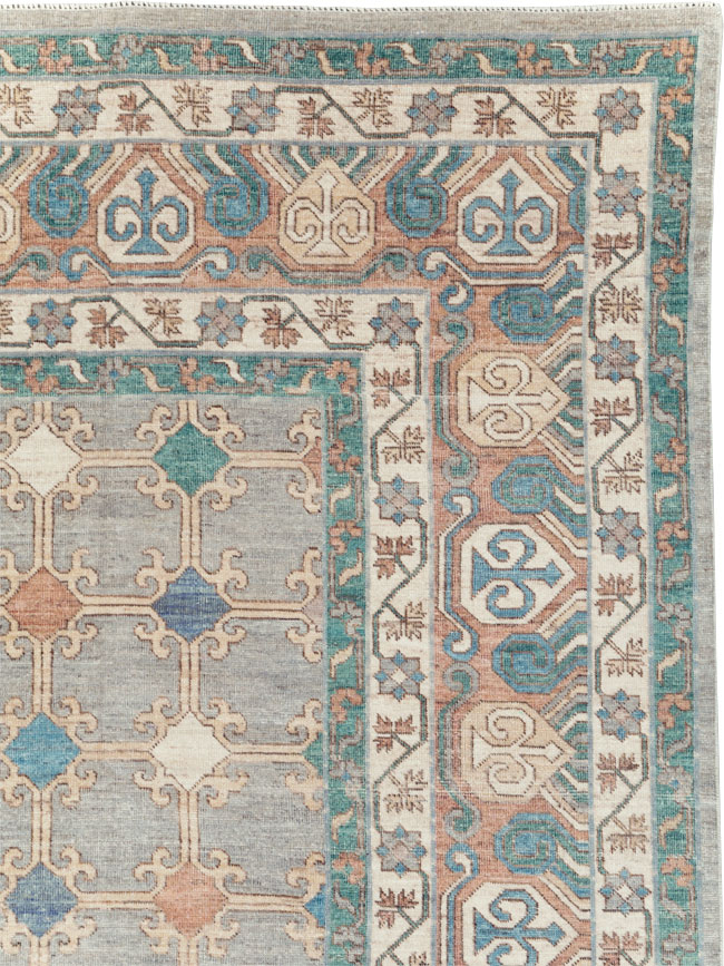 Modern Room Size Khotan Carpet, No.30570 - Gss