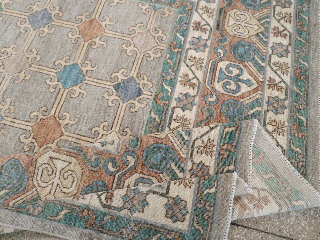 Modern Room Size Khotan Carpet, No.30570 - Gss