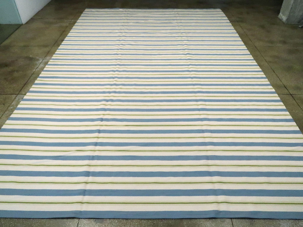 Modern Turkish Flatweave Kilim, No.30575 - Gss