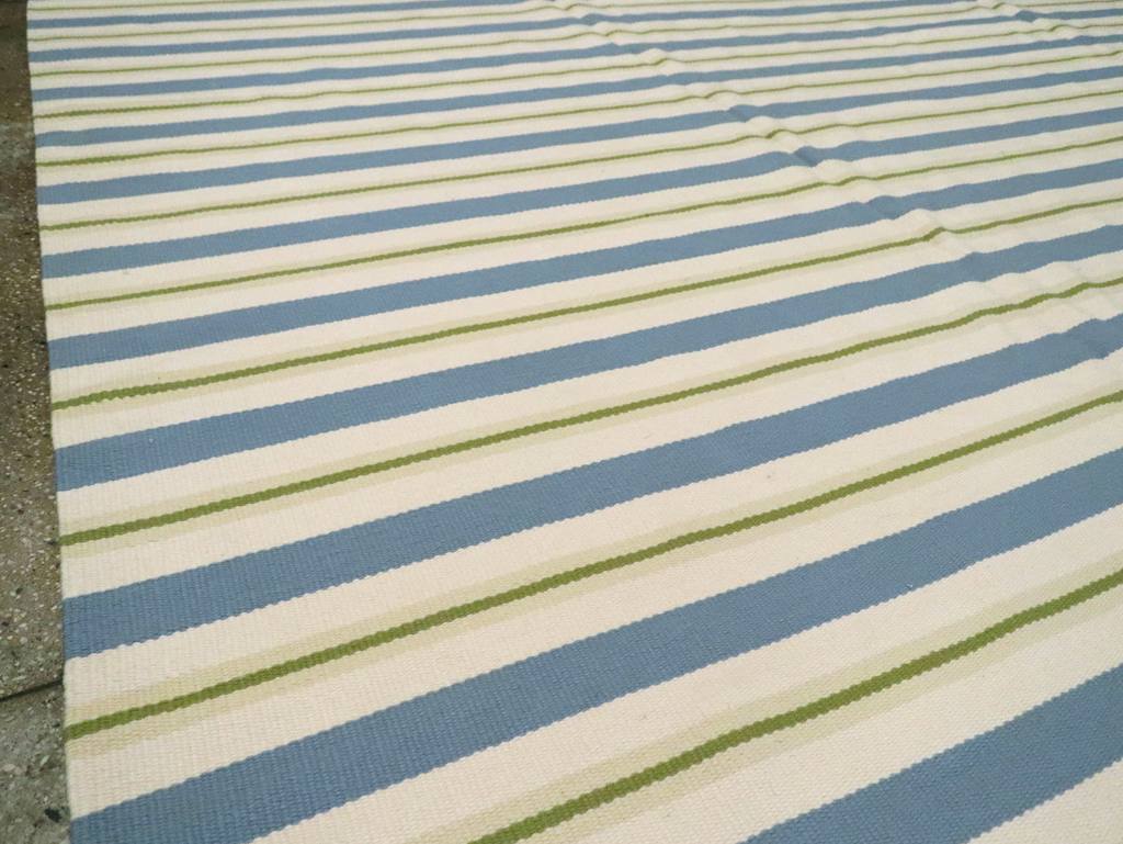 Modern Turkish Flatweave Kilim, No.30575 - Gss