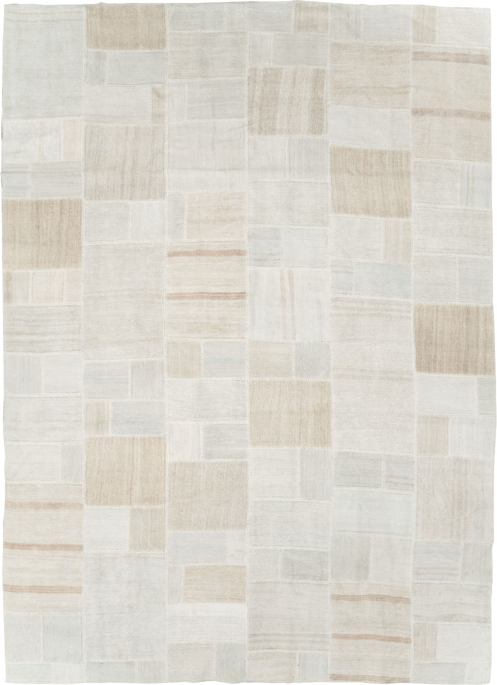 Modern Turkish Flatweave Kilim Room Size Carpet, No.30578 - Gss