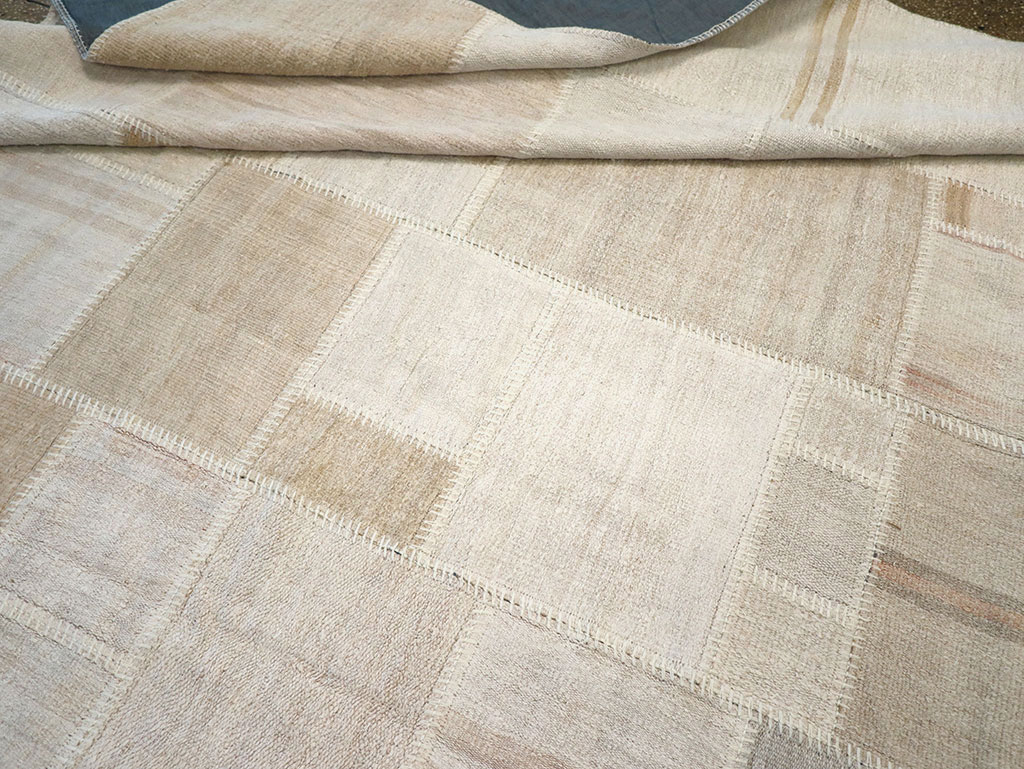 Modern Turkish Flatweave Kilim, No.30579 - Gss