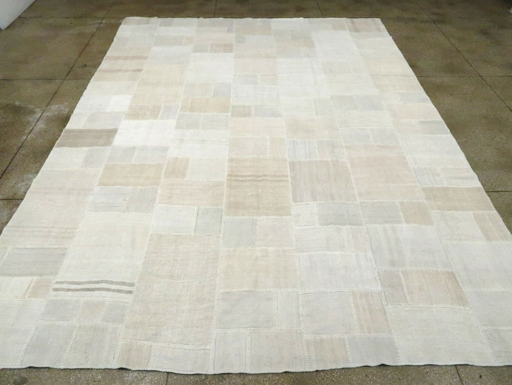 Modern Turkish Flatweave Kilim, No.30583 - Gss