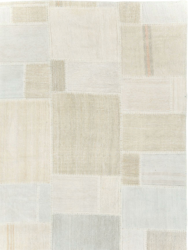 Modern Turkish Flatweave Kilim, No.30584 - Gss