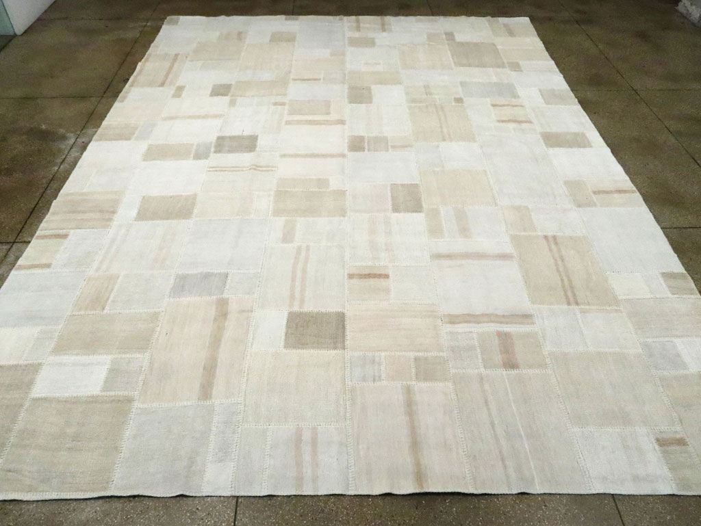 Modern Turkish Flatweave Kilim, No.30584 - Gss