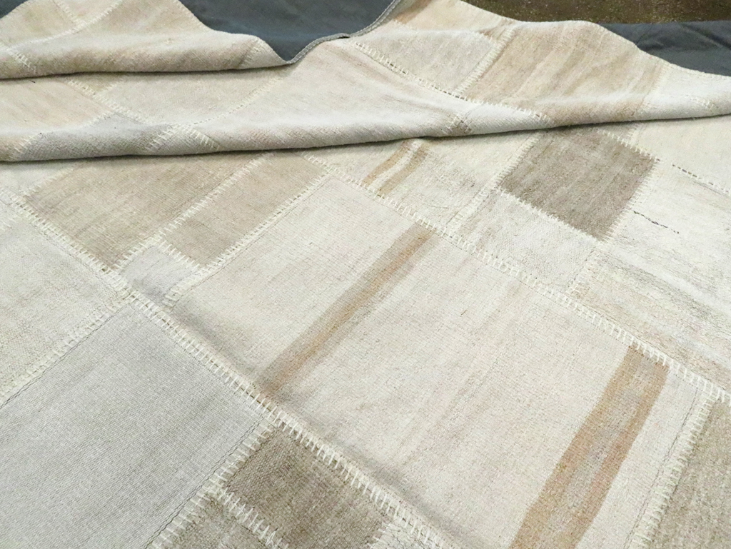 Modern Turkish Flatweave Kilim, No.30584 - Gss