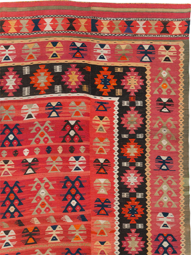 Vintage Turkish Kilim, No.30604 - Gss