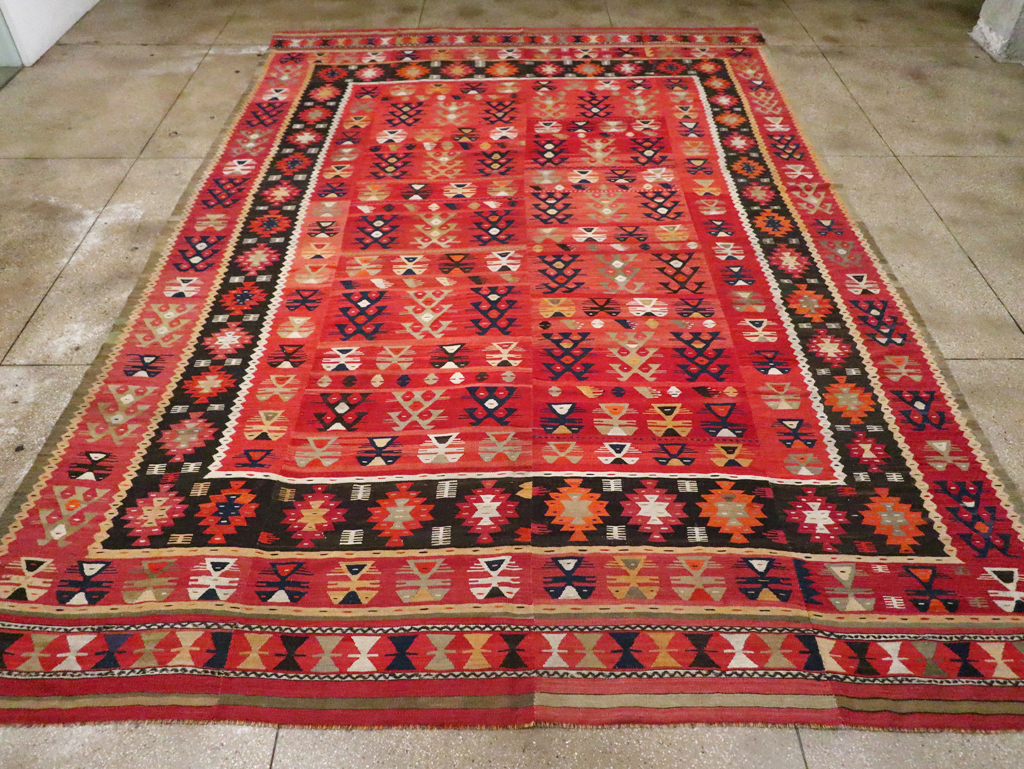 Vintage Turkish Kilim, No.30604 - Gss