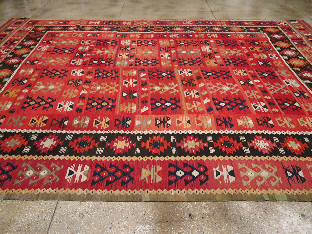 Vintage Turkish Kilim, No.30604 - Gss