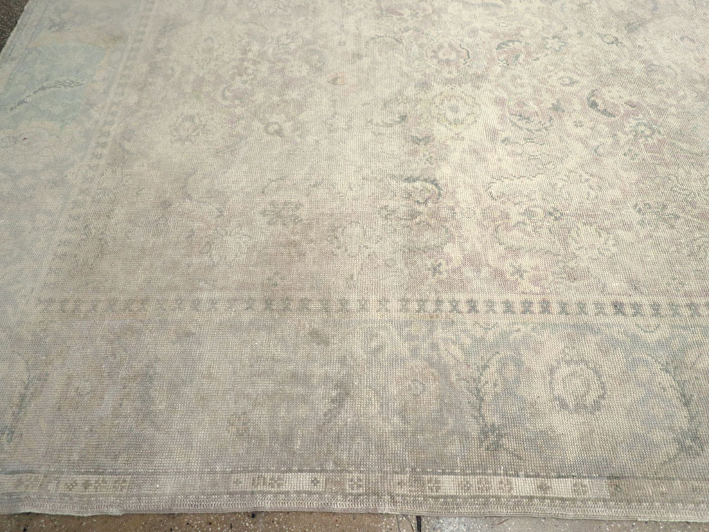 Vintage Turkish Oushak Oversize Carpet, No.30606 - Gss