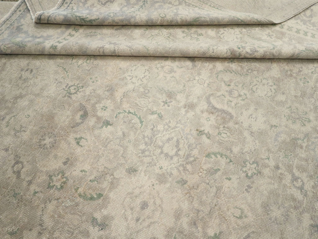 Vintage Turkish Oushak Oversize Carpet, No.30606 - Gss