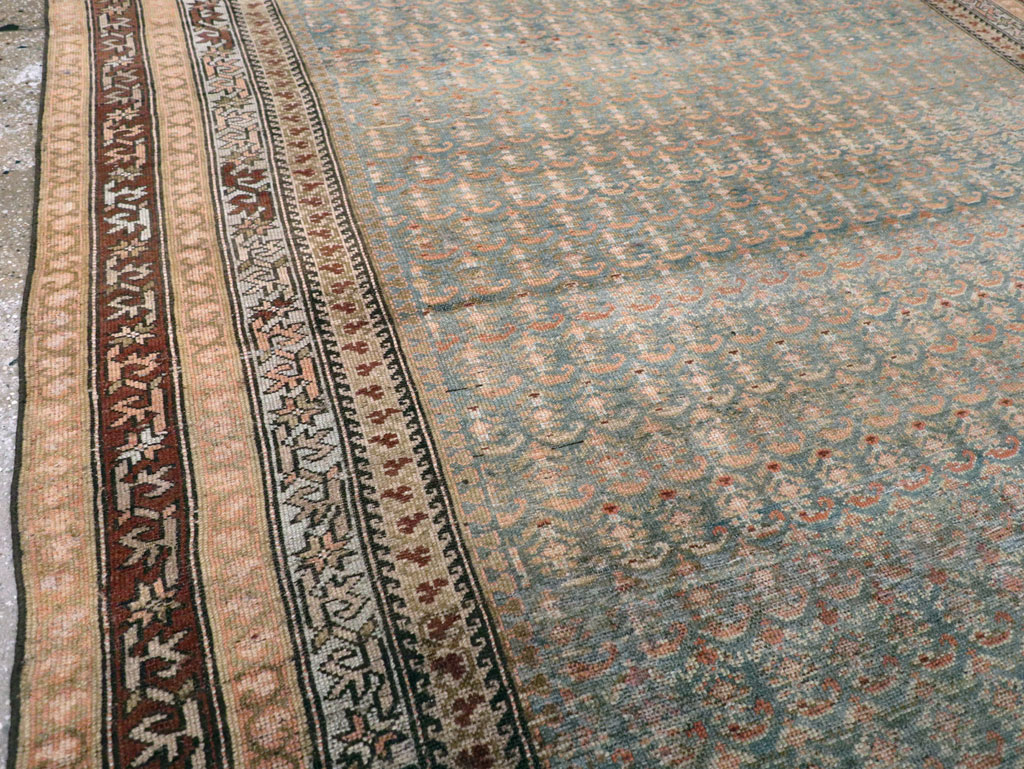 Antique Persian Kurd Large Gallery Carpet, No.30610 - Gss