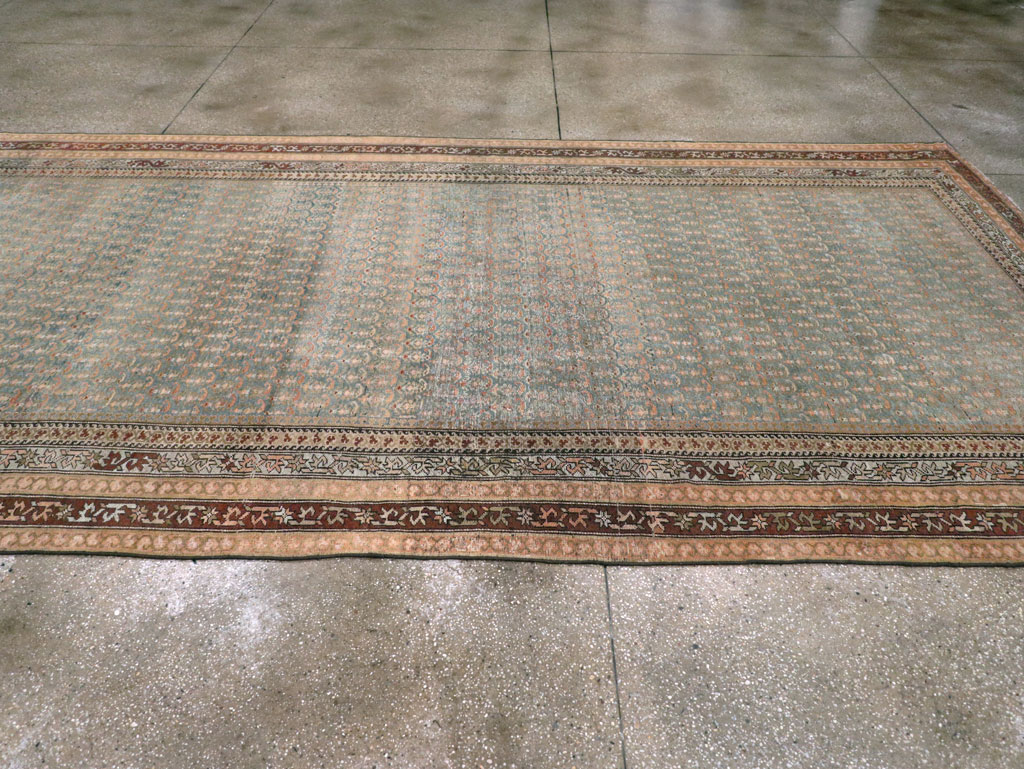Antique Persian Kurd Large Gallery Carpet, No.30610 - Gss