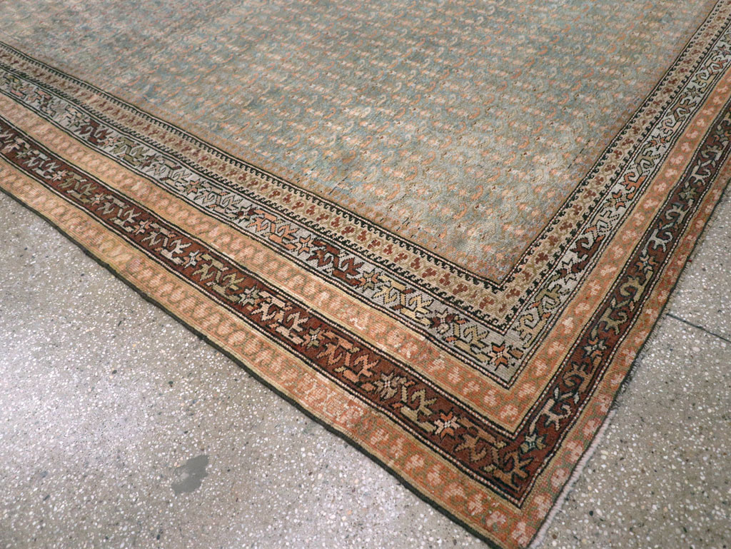 Antique Persian Kurd Large Gallery Carpet, No.30610 - Gss