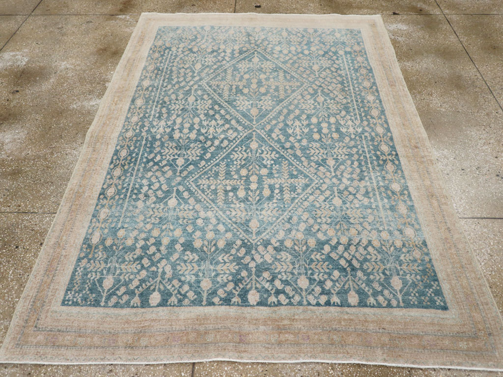 Vintage Persian Afshar Accent Rug, No.30612 - Gss