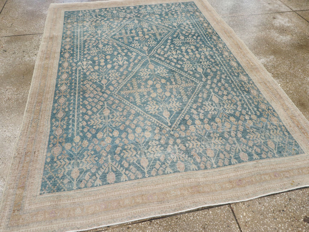 Vintage Persian Afshar Accent Rug, No.30612 - Gss