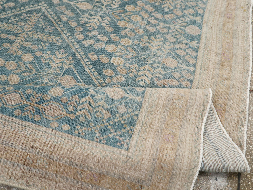 Vintage Persian Afshar Accent Rug, No.30612 - Gss