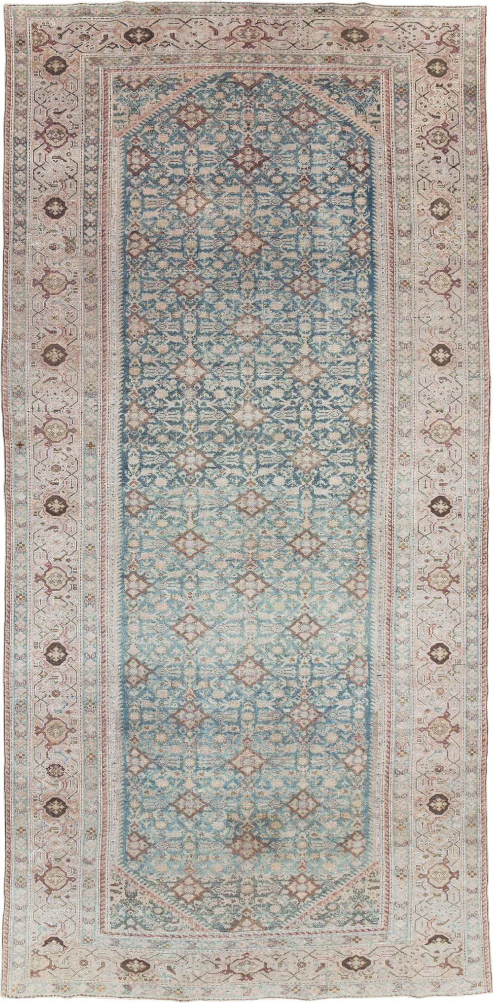 Antique Persian Malayer Gallery Carpet, No.30613 - Gss