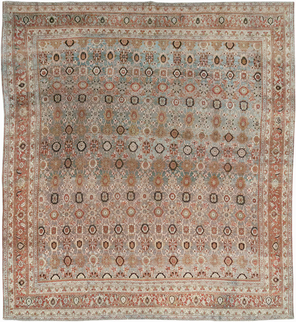 Antique Persian Bidjar Room Size Carpet, No.30619 - Gss