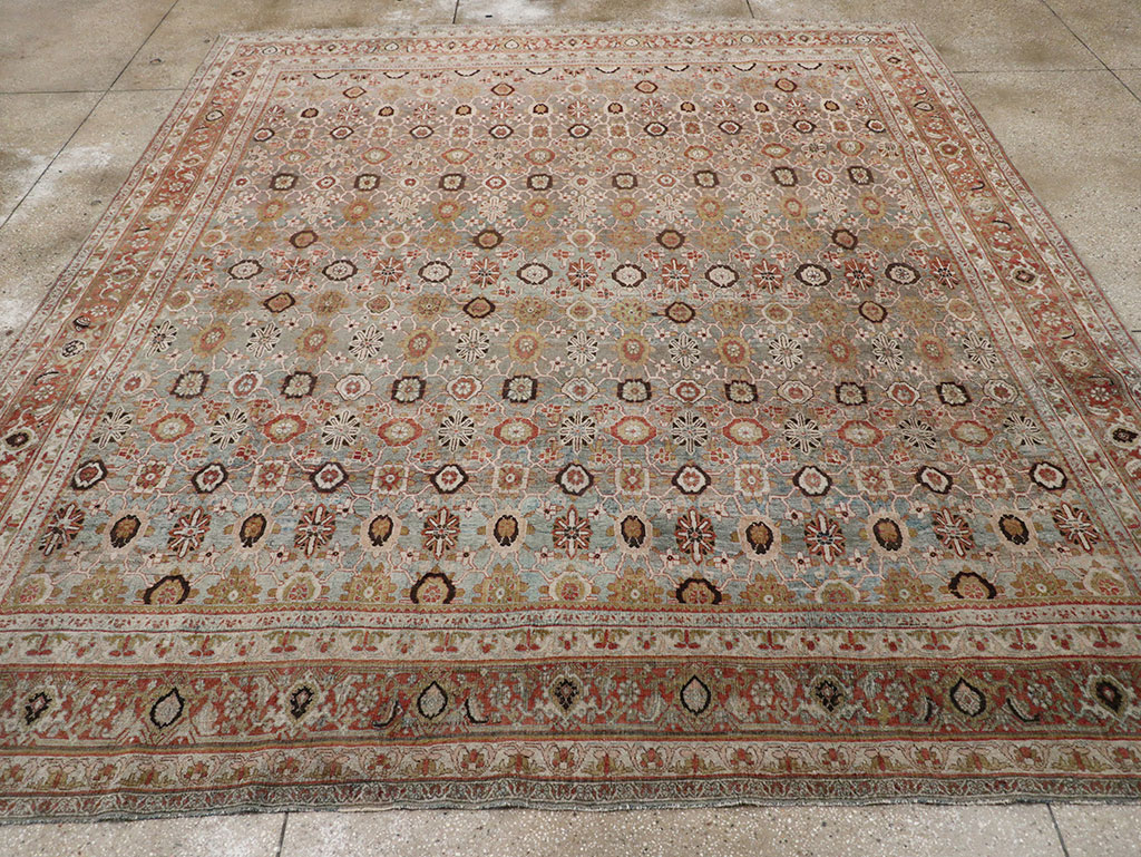 Antique Persian Bidjar Room Size Carpet, No.30619 - Gss