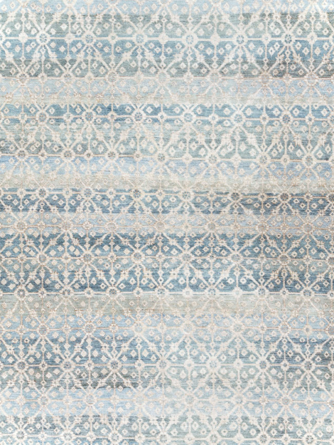 East Turkestan Khotan Inspired Large Turkish Room Size Carpet, No.30628 - Gss