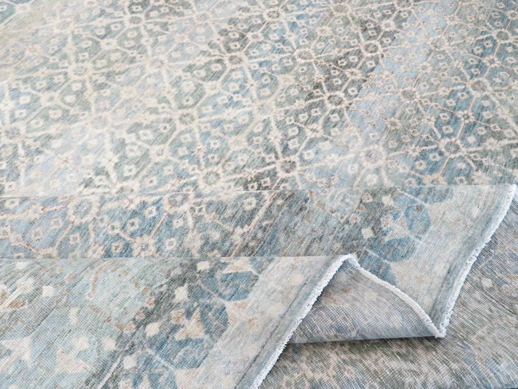 East Turkestan Khotan Inspired Large Turkish Room Size Carpet, No.30628 - Gss