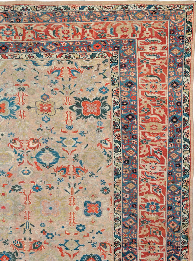 Antique Persian Malayer Oversize Rug, No.30629 - Gss