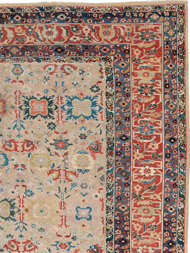 Antique Persian Malayer Oversize Rug, No.30629 - Gss