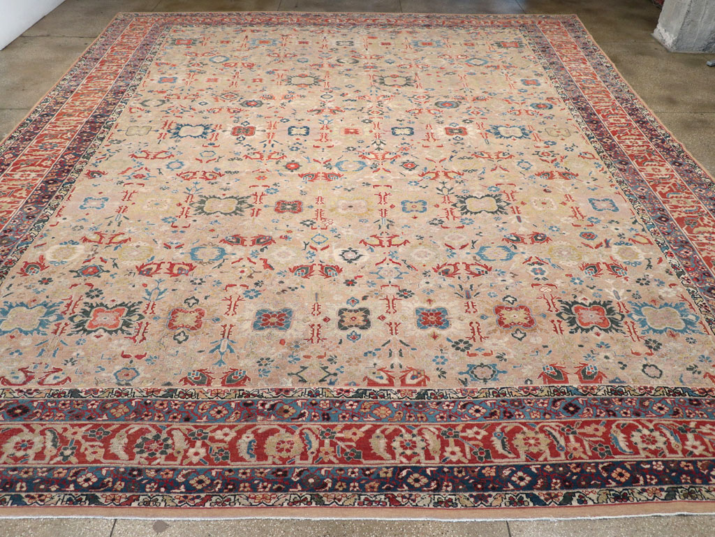Antique Persian Malayer Oversize Rug, No.30629 - Gss