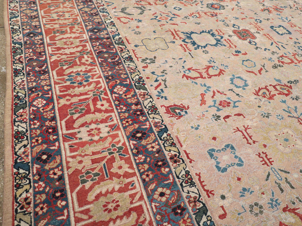 Antique Persian Malayer Oversize Rug, No.30629 - Gss